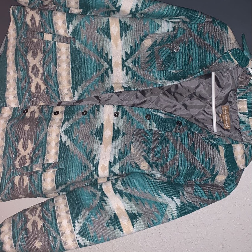 western button up coat!